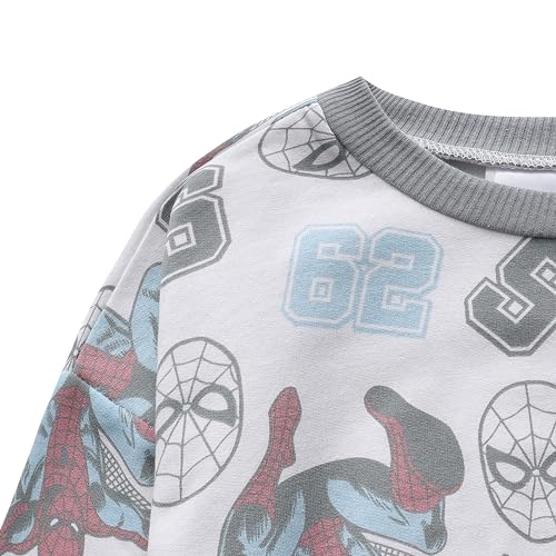 Image of Marvel Spider-Man Boys 2 Piece Shirt and Shorts Set for Toddlers and Big Kids
