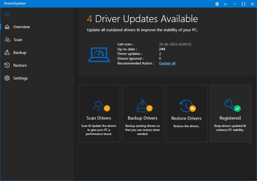 DriverMax keeps your device drivers up to date – driver updater software compatible with Windows 11, 10, 8 and 7 – License for 3 PCs for 2 years