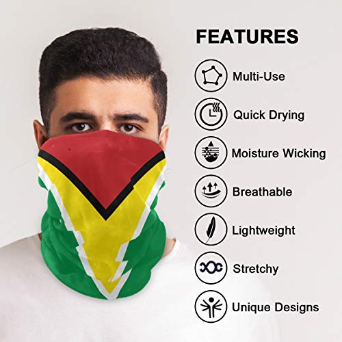 Image of Men Women Bandanas Neck Gaiter Headwrap Balaclava | Seamless Face Cover Scarf Neck Warmer Breathable Headwear for Hiking Cycling