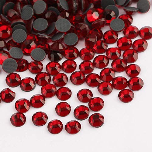 Image of beadsland Crystal Hotfix Rhinestone,Machine Cut Stone 1440pcs /pkg (Dark Siam,SS20 /5mm)