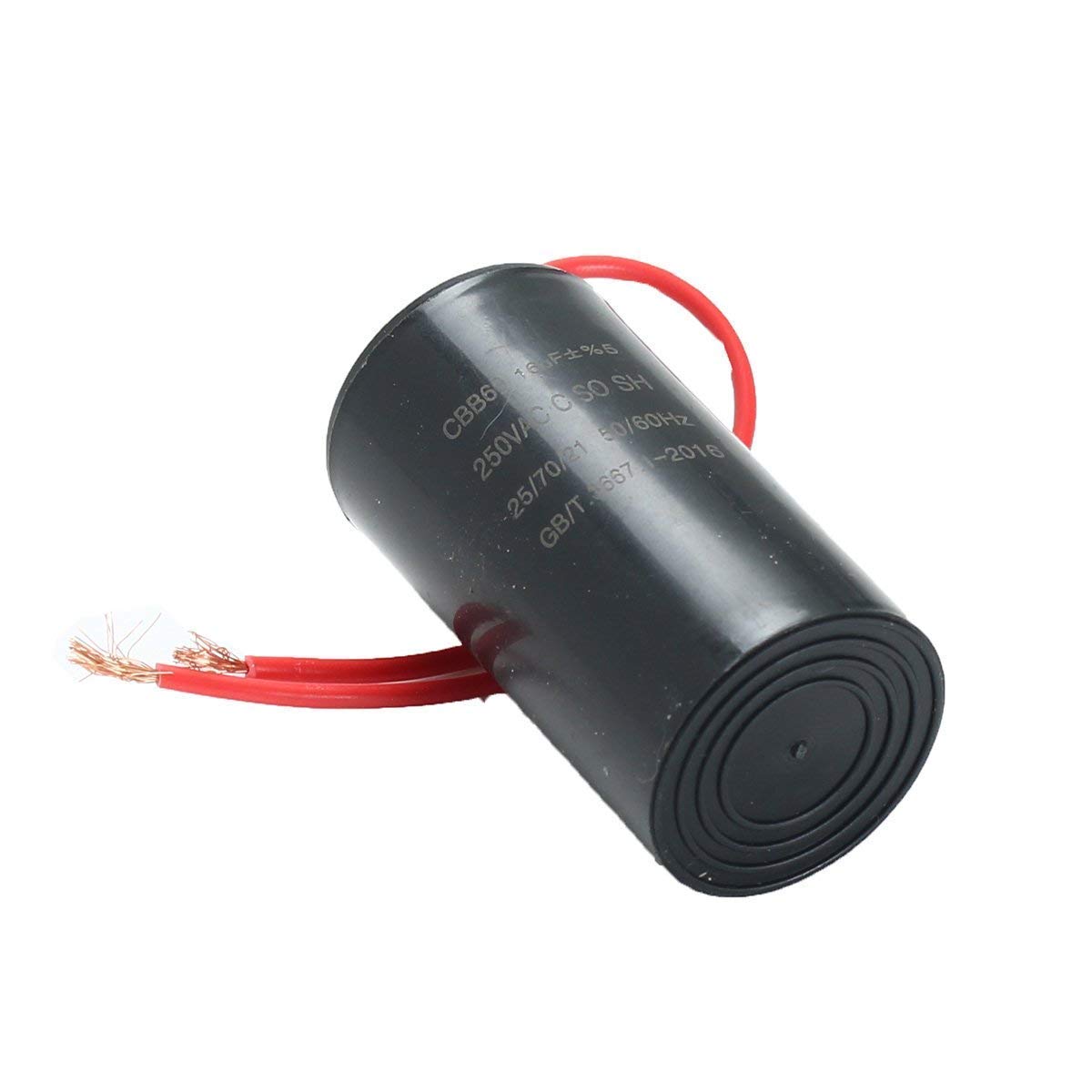 GlobalNiche® Cbb60 Washing Machine Capacitor 250V Ac Sh Po 16 Uf Start Running Capacitor