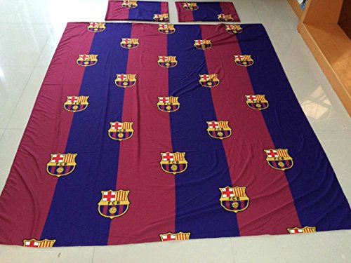 Fcbarcelona King Size 4Pc Sheet Set, Navy #TOP2