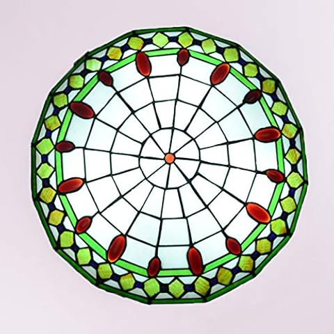 ACMHNC Tiffany Stil Deckenleuchte Retro Cover