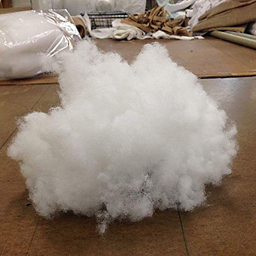 Image of HOMETEX (Not Made in China) Pillow Stuffing 5 LB Bag 100% High-Loft Polyester Stuffing Fiber Fill