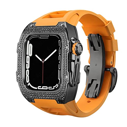 Kit Modification Apple Watch Carbone diamants-BO pour réinventer son style