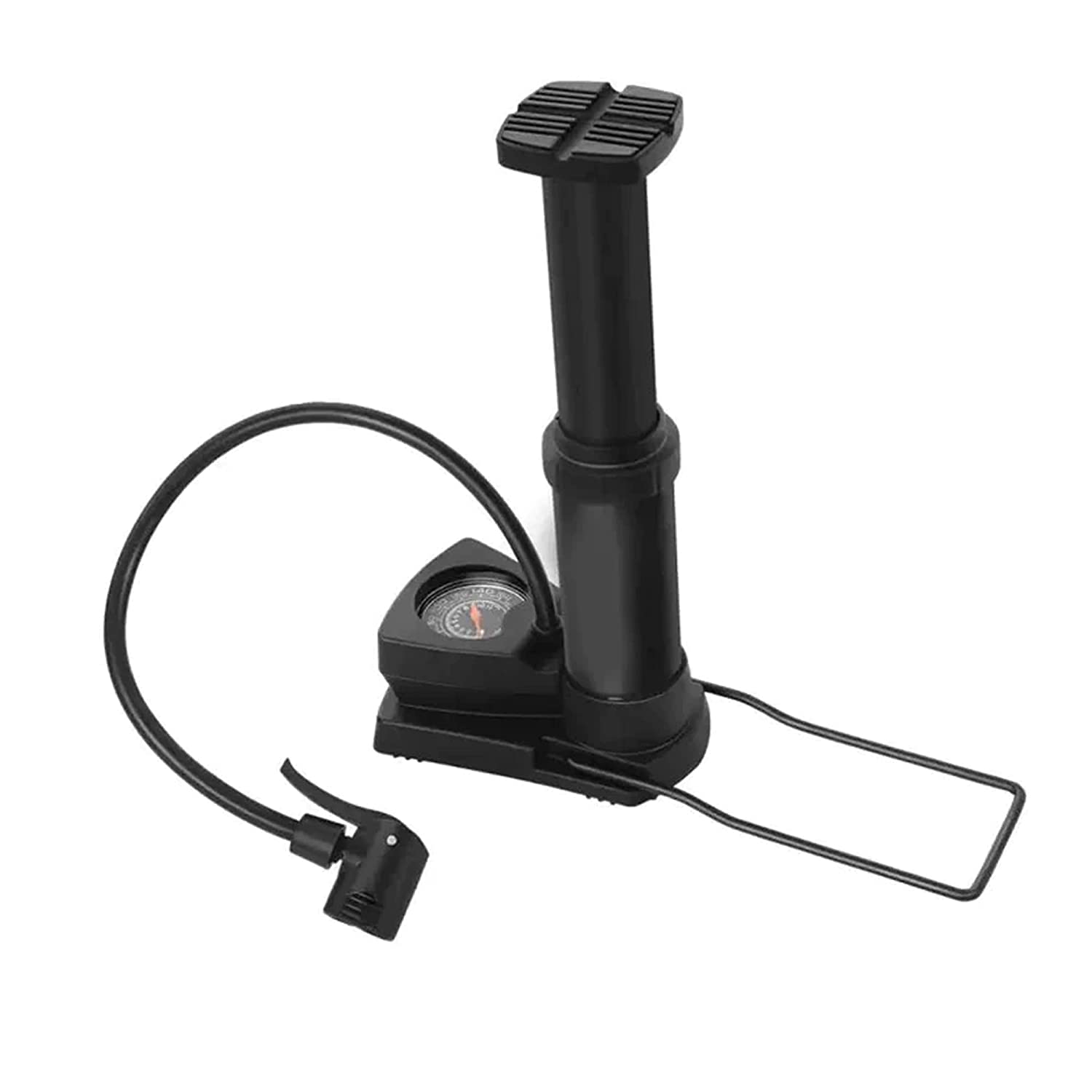 DOZERA Portable High Pressure Foot Activated Air Pump with Pressure Gauge,Small Portable Air Pump Compressor for Motorbike, Cars, Bicycle, Football,Balloon,Swiming Ring. (B0C2VK77KH) Amazon Price History, Amazon Price Tracker
