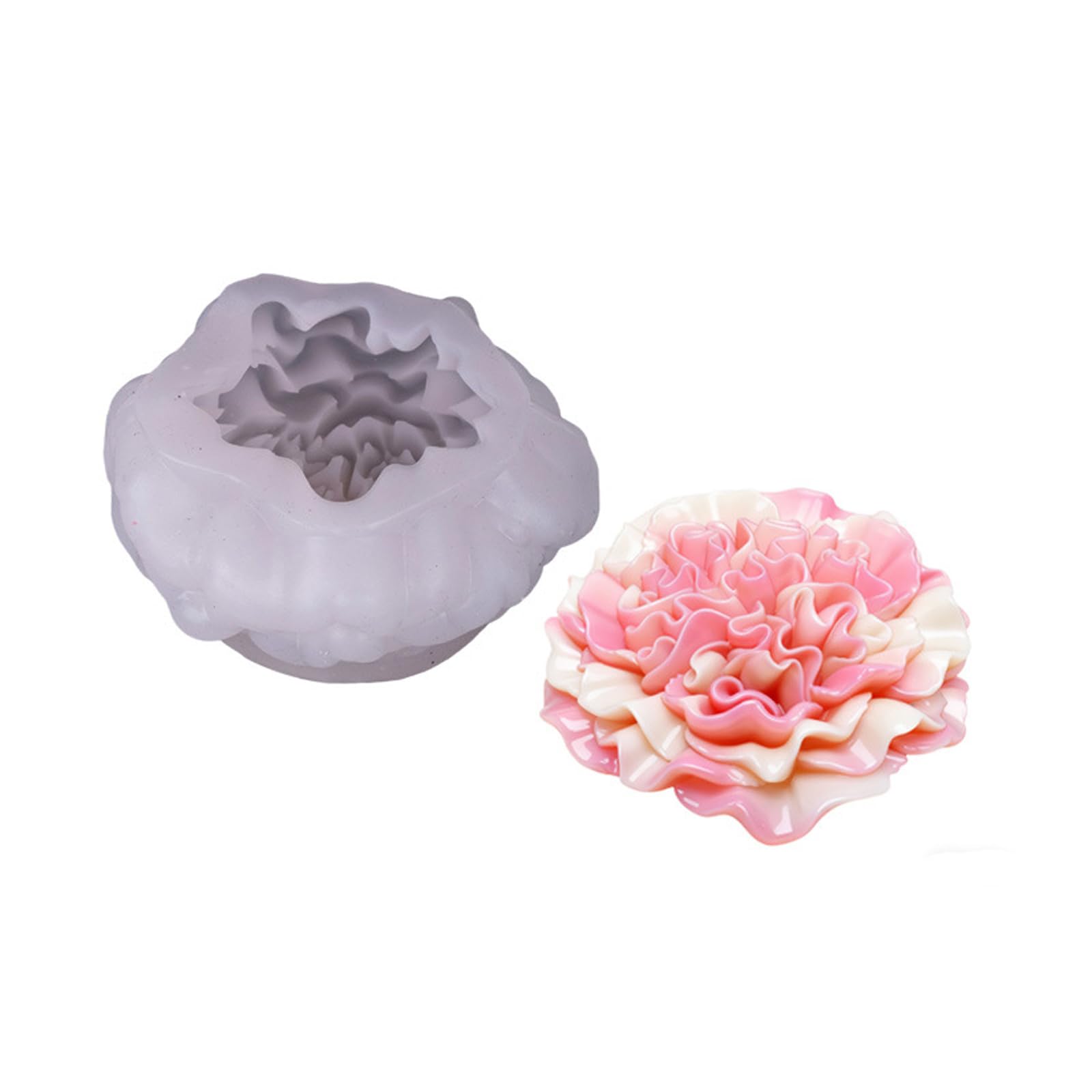 NEWFT Multiple Use Silicone For Carnations Cake Decorating Creating Artistic Flowers Cake Decorating For Dessert.