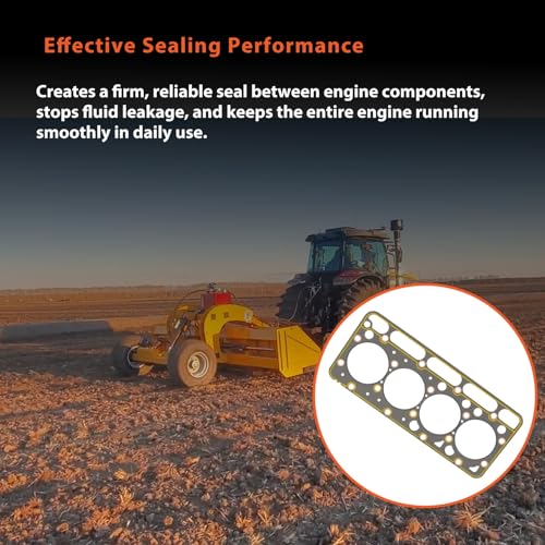Image of labwork Cylinder Head Gasket 19077-03310 Replacement for Kubota V2203 V2403 | Replacement for 6655159