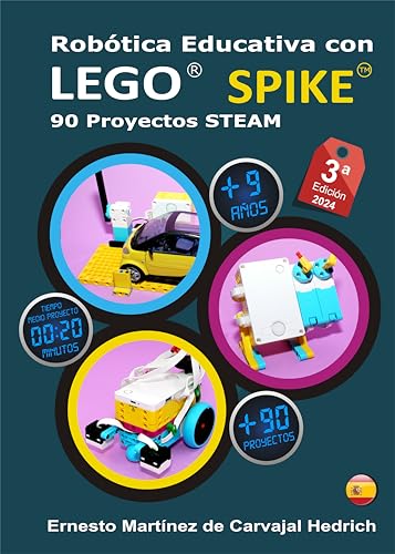 Robótica Educativa 90 Proyectos STEAM con LEGO SPIKE