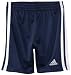 adidas Little Boys' Active Mesh Short, Navy, 6