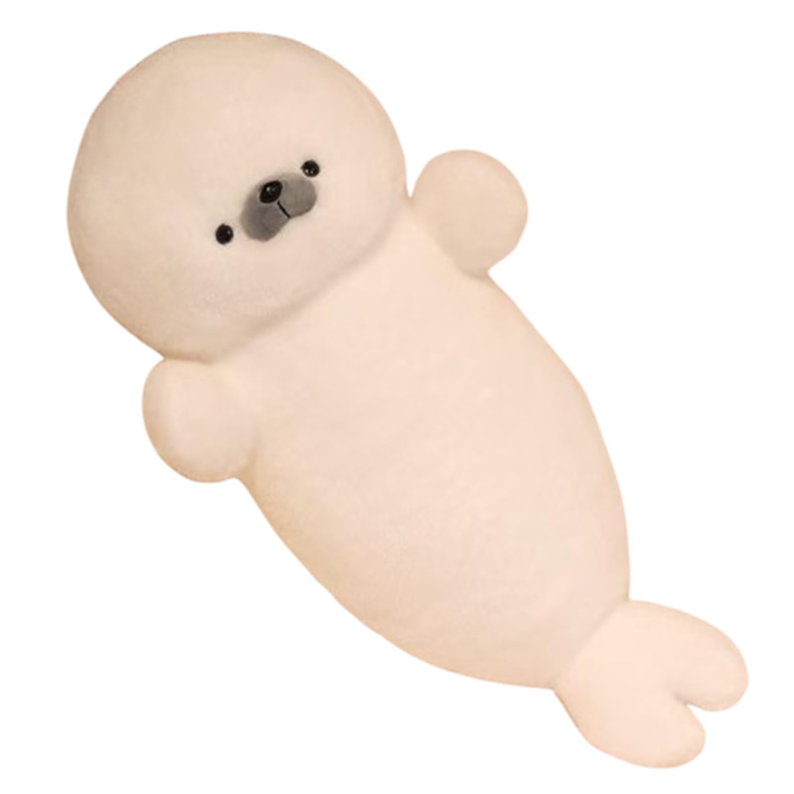 JORCEDI Seal Plush,Chubby Blob Seal Pillow, Stuffed Animals Sealplush Toy,Niedliche Cartoon Robbe Kissen GefüLlt PlüSch PlüSchtier Kuscheltier FüR Babys, Jungs, MäDchen Und Erwachsene. (70cm,doudou)