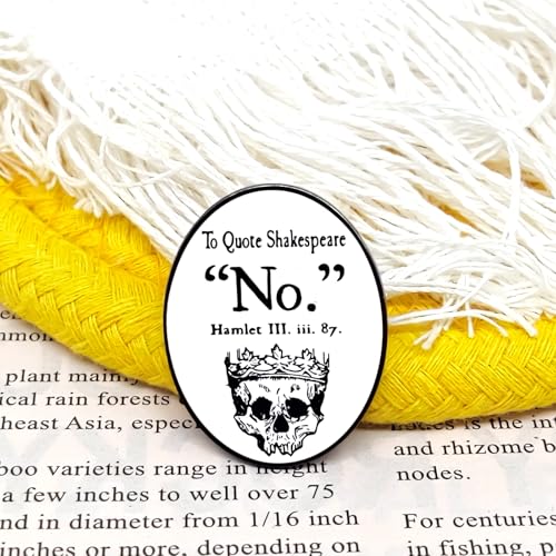 Image of Classic Literature Enthusiast Enamel Pin - Literature Series | Premium Enamel Pin - Statement Lapel Pin - Plated Badge for Clothing, Bags, Hats, Jackets, and Lanyards