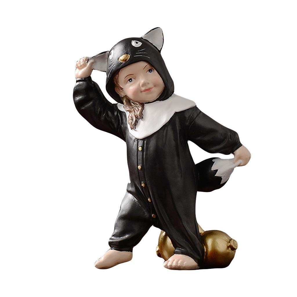 Statue moderne minimaliste pour meuble TV et décoration d'armoire à vin - 6