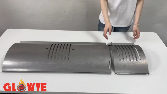 Flame Broiler Slide Cover Und Boden Kit Ersatzteil Für Pit Boss PB700 Pellet Grills