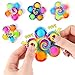 Fidget Spinner Bulk 4 Pack, Fidget Spinners Fidget Toys Adults, Easter Basket Stuffers for Kids, Anxiety Stress Relief Toys with ADHD Autism, Treasure Box Toys for Classroom Prizes