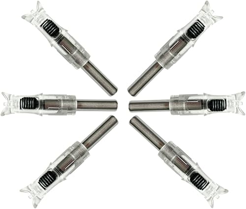 Miniatura 5 de Lighted Nocks for Arrows 6Pcs Led Archery Nocks with .204"5.2mm Inside Diameter