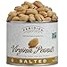FERIDIES Virginia Salted Extra Large Peanuts Cooked in Pure Peanut Oil the Peanut Choice 9 Ounce (Pack of 4)