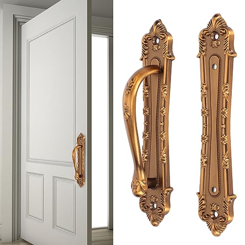 Maçanetas de Porta Deslizantes, Maçaneta de Porta Dupla Face Montada Em Superfície para Varandas