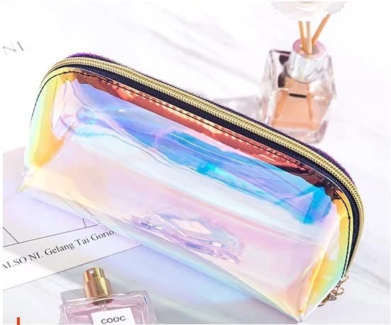 CherryBox Makeup Bag Travel Cosmetic Bag for Women Girls Zipper Pouch Makeup Organizer Bag PU Leather Waterproof Cute Toiletry Bags 1