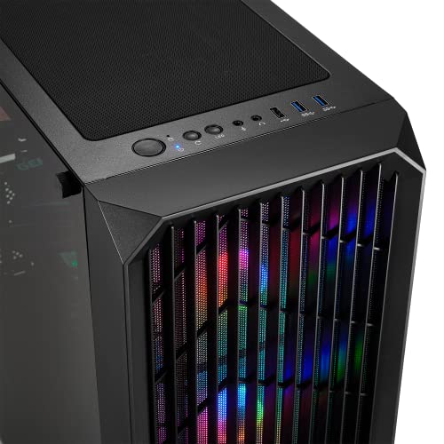 AMD Ryzen 5 5600X 6X 4.6GHz 16GB DDR4 RAM 3000MHz 1TB M.2 SSD, NVIDIA RTX 4060 8GB, Windows 11 Pro - PC Desktop - Immagine 4