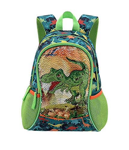 boys green backpack