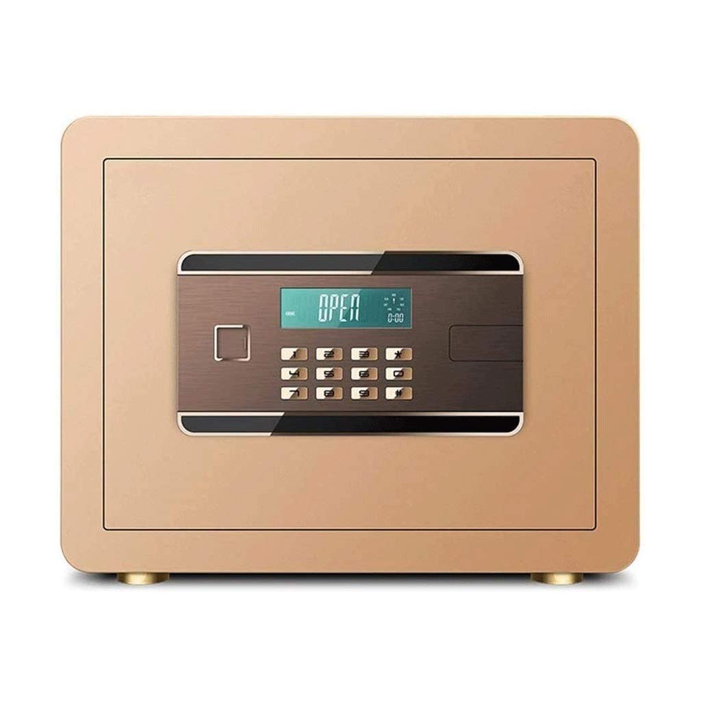 Electronic Digital Safe Deposit Box Solid Steel Structure Hidden in The Lock Bolt Lock Wall Anchor Design for