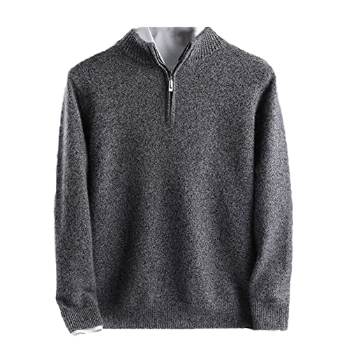 Pull col roulé en cachemire Kelsiop : le cadeau idéal en laine grande taille homme