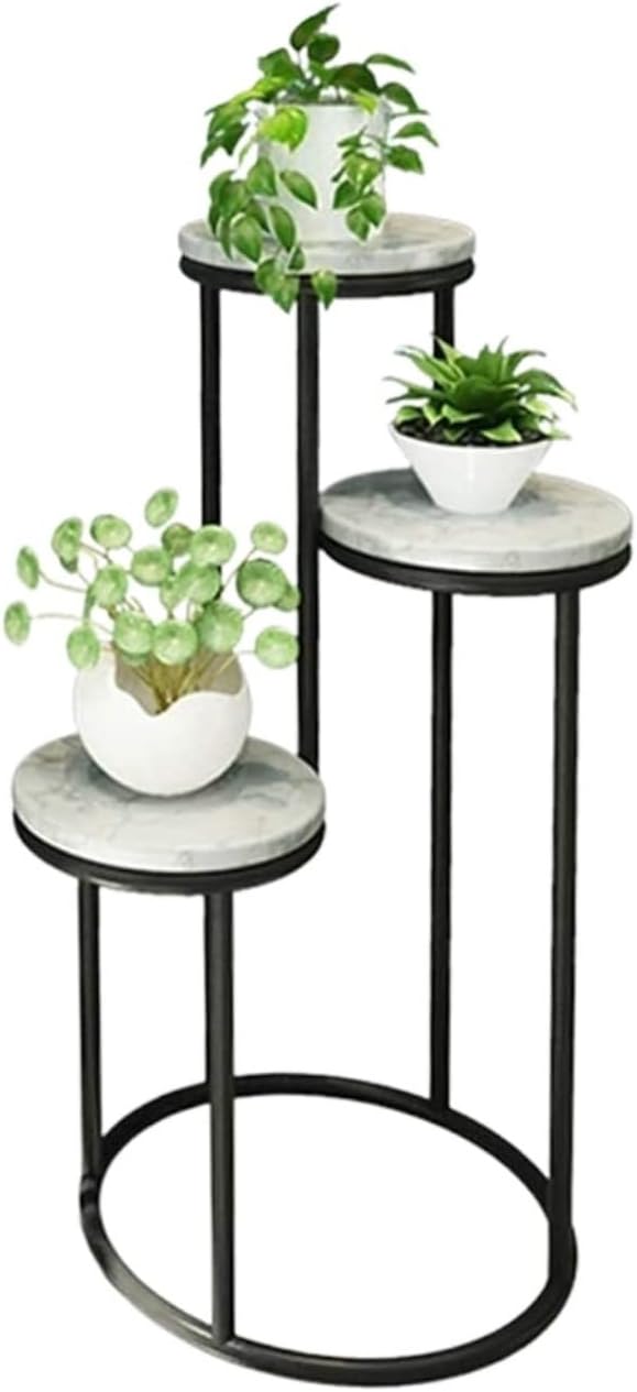 Plant Stand Flower Rack Plant Shelf Matal Flower Stand Indoor Multi-Layer Plant Pot Rack Living Room Balcony Simple Landing Flower Stand Plant Rack Flower Holder