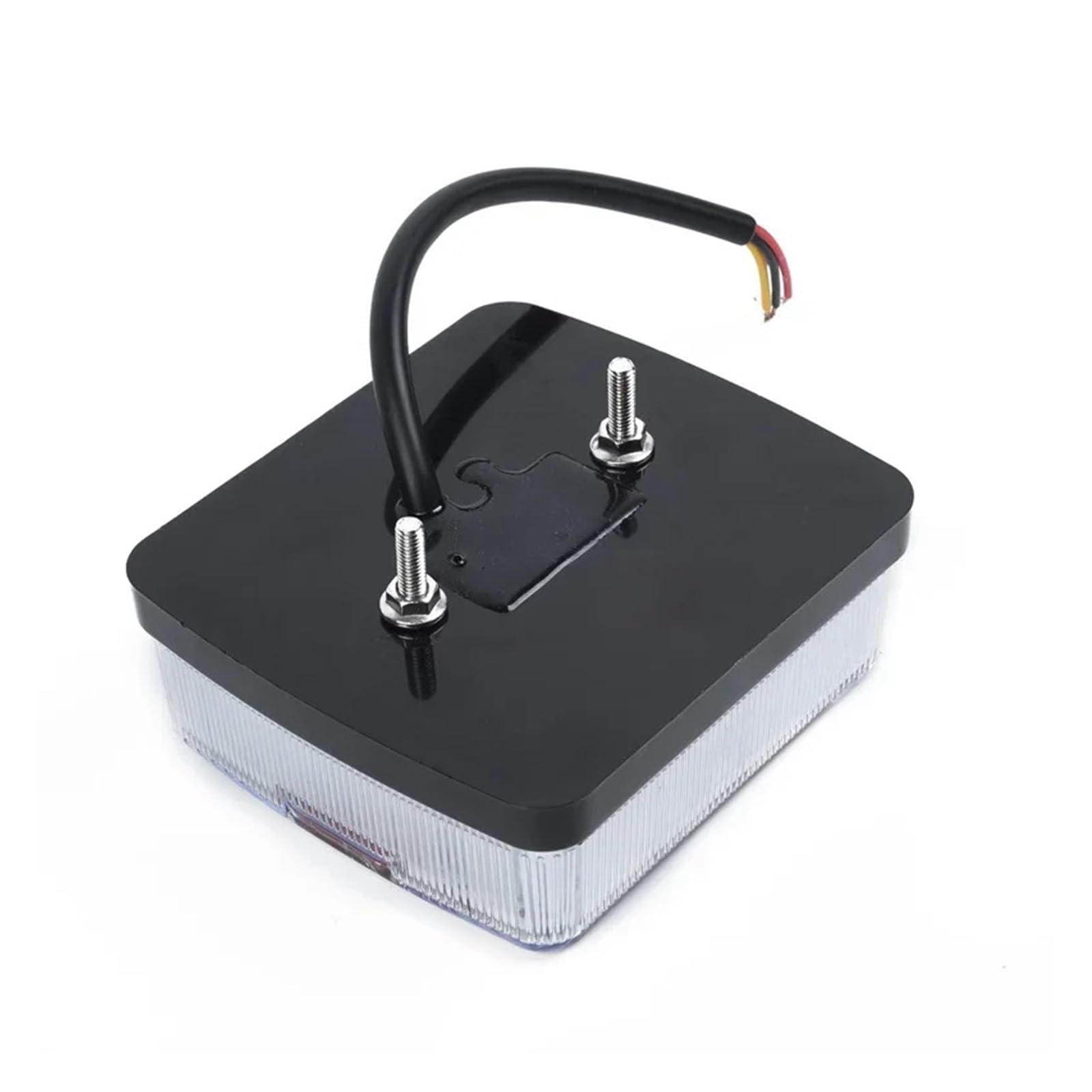 Genérico Luz trasera Kit de luces traseras sumergibles para remolque marcador barco para camión impermeable Universal 12V 15 2 uds