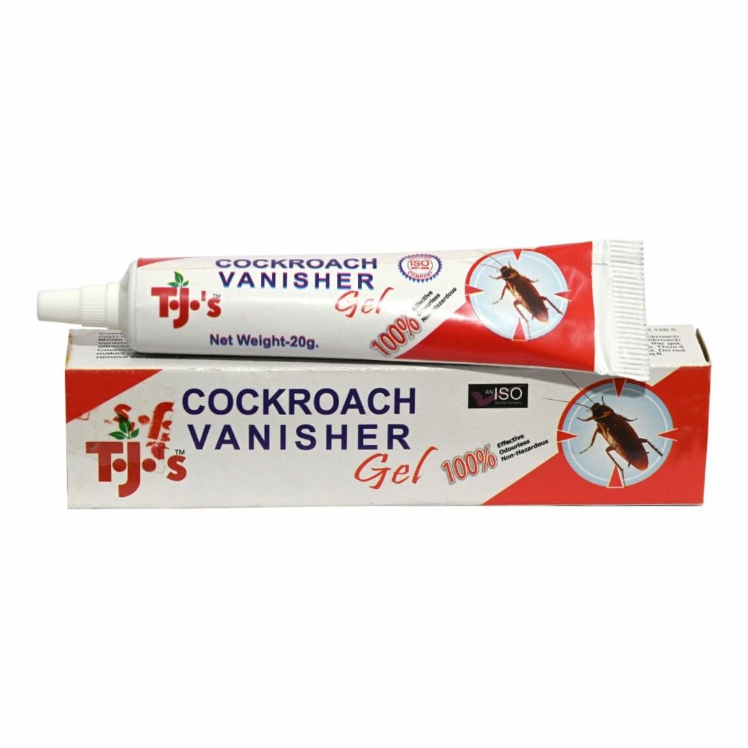 TJ's Cockroach Vanisher Gel, 100% Effective Non-Poisonous Odourless Pest Control-image-6