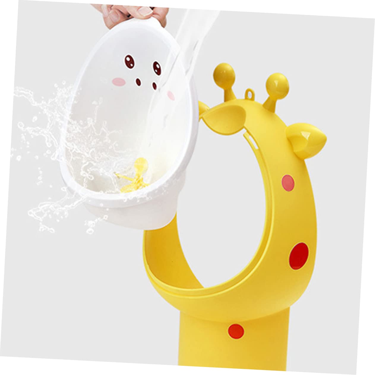 Orinal de Entrenamiento para Niños de Pie, Amarillo Pp
