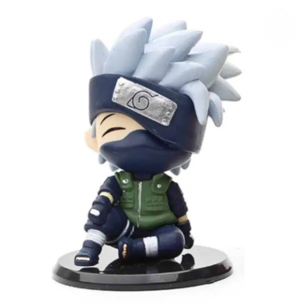 Blue Aura Anime Action Figures Height-9CM Toy Figurines PVC Multicolour | Kaka 9CM Open Eye-image-41
