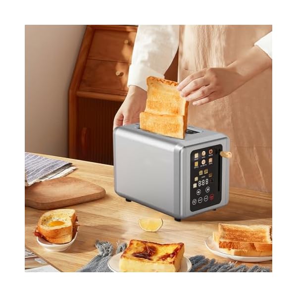   WHALL-Touch-Screen-Toaster-2-Slice-Stainless-Steel-Digital-Timer-Toaster-with-Sound-Function-Smart-Extra-Wide-Slots-Toaster-with-Bagel-Cancel-Defrost-gold