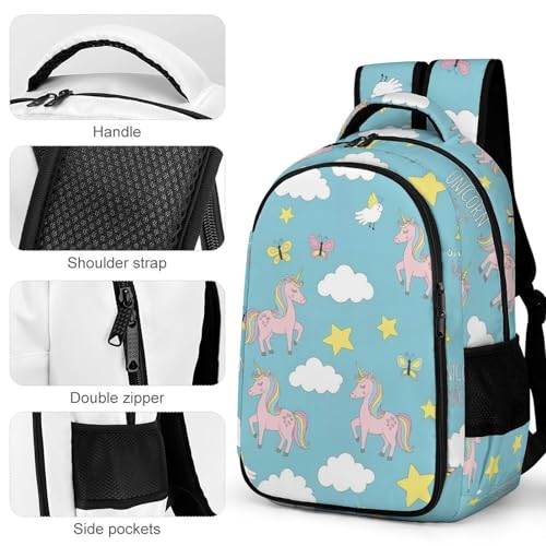 Men's Commuter Bag Large Travel Bag Portable Work Backpack With Double Zippers Horse4