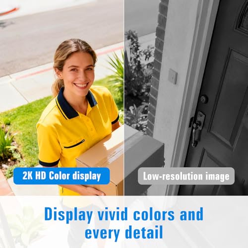 Outdoor Security Camera System Wireless 4-Pack