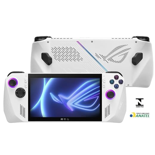 Console Portátil ROG Ally AMD Z1 Extreme 512Gb Ssd 16 Gb Ram Tela 7,00" Windows 11 Home Branco