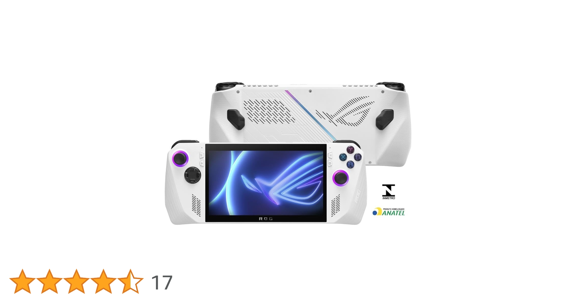 Console Portátil ROG Ally AMD Z1 Extreme 512Gb Ssd 16 Gb Ram Tela