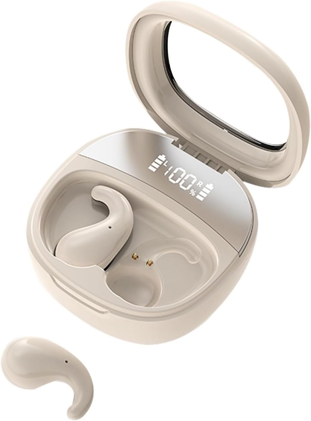 NALACAL Wireless Invisible Sleep Earbuds for Sleeping On Side Bluetooth Hidden Sleeping Earbuds, Invisible Small Wireless Sleep Headphones Earphones Ear Buds, Active Noise Canceling Sleep Headphones