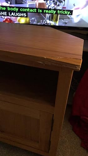 Handgemaakte Rustieke Houten TV Opslagruimte Stand Donker Hout Toon Boek Plank Kast 90/41/52 [l/m/h] cm