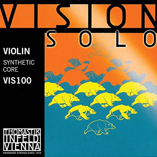 Cordes violon 4/4 Thomastik Vision Solo Ré aluminium tension moyenne