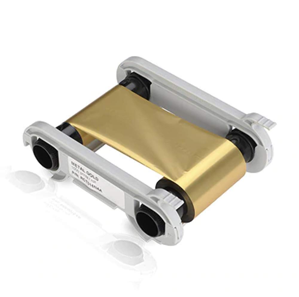 Evolis RCT016NAA - Cintas de impresión (Evolis Primacy, Zenius and Elypso, dorado, transferencia térmica)
