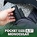 STARSCOPE Monocular G3 - Long-Range 10x42 High Powered Monocular | Small Monoculars for Bird Watching, Hunting, Sports, and More | Monoculars for Adults with BAK4 Prism
