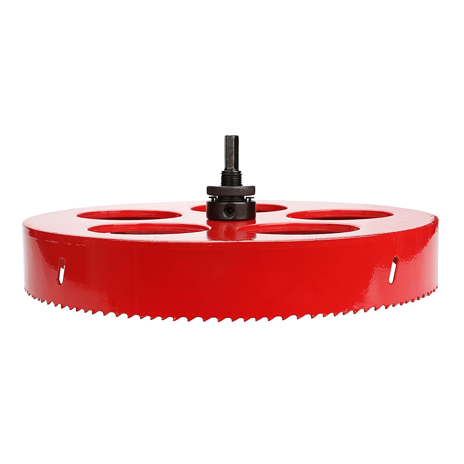 4-1/4 Inch Hole Saw Kit – Cuts Wood, Drywall, Metal & More. Perfect For Downlights, DIY, & Cornhole Boards
