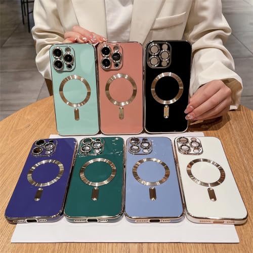 Coque iPhone 14 Pro Max antichoc avec anneau magnétique carré - 2
