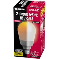 TOSHIBA 東芝 ネオボールZ 電球形蛍光ランプ EFA15EL/13-ZJ Amazon | 東芝 電球形蛍光ランプ 「ネオボールZ」 電球60ワットタイプA