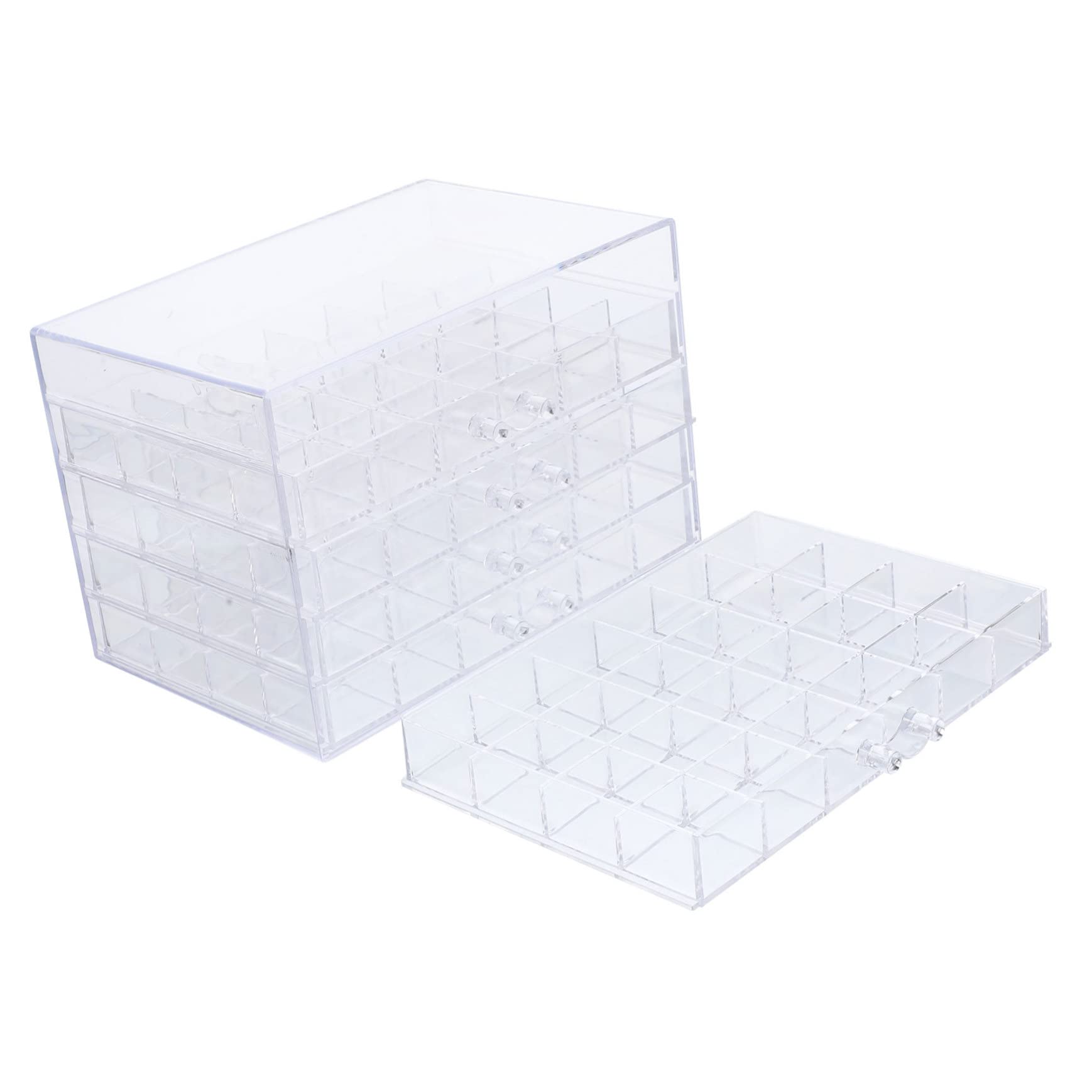 Boîte de rangement pour accessoires de manucure à 120 cases LIFKOME