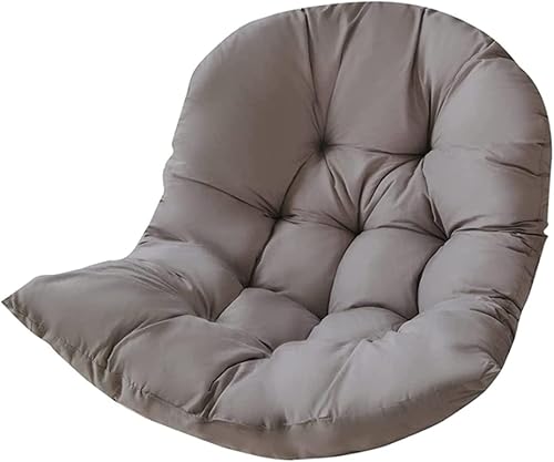 Miniatura 4 de Samtiny Cojín de hamaca para silla de columpio, cojín de asiento de cesta colgante, almohadillas suaves para colgar silla de huevo, para interiores