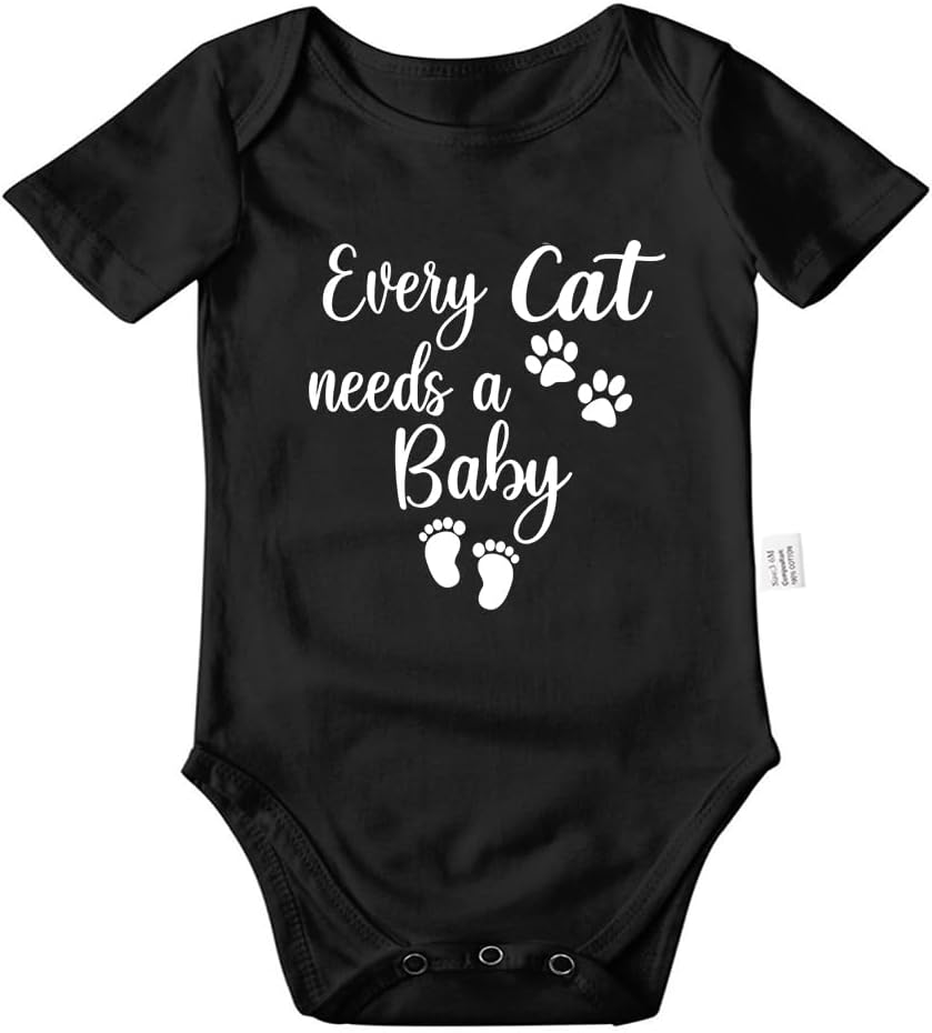 Every Cat Needs A Baby Bodysuit, Funny Newborn Boys Outfits, Coming Home Outfit Girls 0-24 Infant Clothing