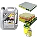 Produktbild Filter Set Inspektionspaket 5 Liter Liqui Moly Motoröl Top Tec 4100 5W-40 MANN-FILTER Innenraumfilter Luftfilter Ölfilter