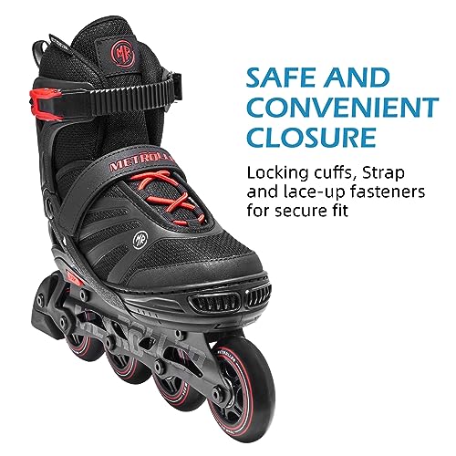 Image of METROLLER Women Inline Skates Men Skates for Adult Female Male Adjustable Inline Skates for Teens Boys